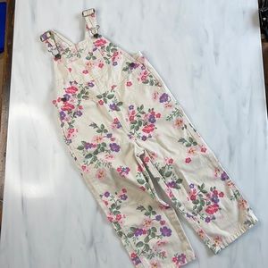 Toddler Carhartt Floral Overalls -3T